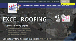 Desktop Screenshot of excelroofing.com